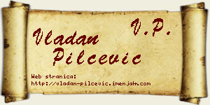 Vladan Pilčević vizit kartica